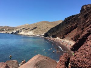 red beach santorini החוף האדום